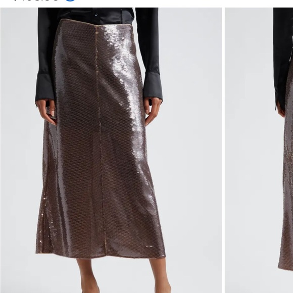 A.L.C. Dresses & Skirts - BNWOT A.L.C Elegant Sequin Monroe Skirt in Smoke